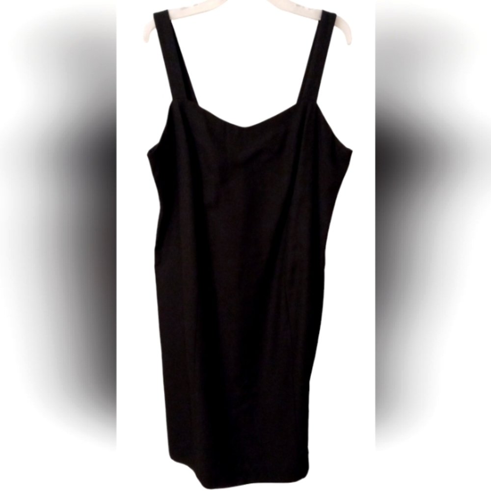 Studio 32 Little Black Dress, wide straps